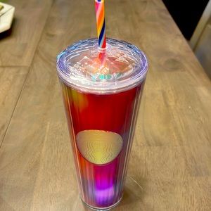 NWT Starbucks Rainbow Pride Dome 2021 Starbucks cup venti 24 oz